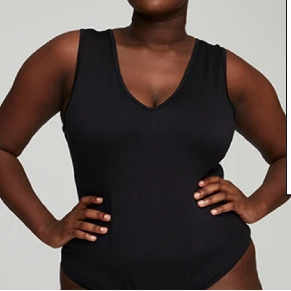 Marste Black Sleeveless Bodysuit 12-14